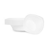 BOWL 12oz BAGASSE 8-1/2x5-3/4" OVAL NO PFAS CMPST WHT 100/cs