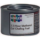 FUEL CHAFING 2-1/2hr METHANOL CAN 7oz BLUE GEL POP TOP 72/cs