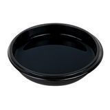 BENTO SAUCE DISH 2oz 3x3-3/4" PLASTIC BLACK 1000/cs