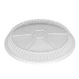 DOME LID PLASTIC FOR 8" CATER TRAY ROUND CLEAR 500/cs