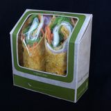 WRAP / TORTILLA BOX PAPERBOARD 4.5x4.75x2" 500/cs