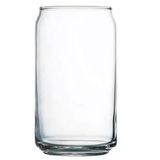 BEER CAN COOLER GLASS 16oz 5-1/4h ANNEALED ARCOROC 3dz/cs