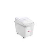 INGREDIENT BIN 21gal W/ LID 22"h W/WHEELS MOQ=1ea 2ea/cs