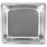 Sixth-size 2.5" deep super pan v stainless steel steam table pan, Vollrath 30622