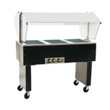 Eagle BPDHT4-240 Deluxe Service Mate, Portable Buffet Hot Food Table, electric, 63-1/2"W, (4) 12" x 20"Hot food wells, stainless steel top, steel