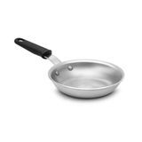 7-inch Wear-Ever aluminum fry pan with natural finish and TriVent silicone handle, Vollrath 67907