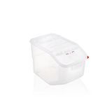 INGREDIENT BIN 13gal W/ LID 16"h FULL PP MOQ=1ea 4ea/cs