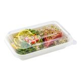 LID DOME 8-1/2x5-1/2" F/ 24 & 32oz CONTAINER PET CLR 100/cs