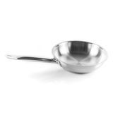FRYING PAN 7-7/8"dia S/S W/ALUM ea