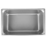 Super Pan 3_ 1/1 GN Food Pan, 6" deep (150mm), 20.1 qt capacity, 22 gauge, 300 series stainless steel, Vollrath 90062