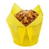 BAKING CUP 4oz 3-1/2"dia TULIP PAPER YELLOW 200/cs