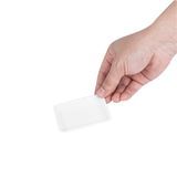 BENTO SAUCE DISH 1oz 3x2-1/4" RECT PLASTIC WHITE 1000/cs