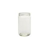 GLASS JAR 32oz STRAIGHT-SIDED6-7/10"h 89-400 NECK 12/cs