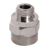 Allpoints 26-1457 Faucet Spout Adaptor, 3/8" NPT, rigid spout to swivel spout, lead free