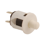Allpoints 42-1410 Push Switch, on/momentary off, normally closed terminals, SPST, 125v, 0.75 amp