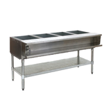 Eagle SWT4-240 Water Bath Hot Food Table, electric, 63-1/2"W, (4) 12" x 20" openings, low water cut-off, stainless steel water pan, top & enclosure