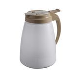 48-ounce dripcut server with plastic jar and almond plastic top, Vollrath 4748-18, Vollrath 4748-18