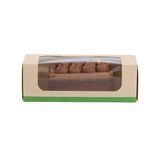 TAKEOUT/ WINDOW 13oz 6x2-1/2" CMPST PLA LINING KRAFT 50/cs