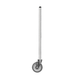 Eagle HDSCP63-S Quik-Set Post, mobile, 63"H, grooved in 2" increments, stainless steel finish, NSF