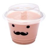 LID TOP HAT SIPPY F/ 9 12 16oz 3-3/4"dia PET CLEAR 1000/cs
