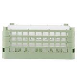 GLASS RACK 36 COMP 8.5" MAX HT GREEN