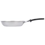 8-inch Wear-Ever aluminum fry pan with CeramiGuard II nonstick coating and TriVent silicone handle, Vollrath 67928