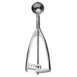 #70 Disher, round bowl, 1/2 oz. capacity, 1-3/8" bowl dia., universal squeeze handle, stainless steel, imported, Vollrath 47160