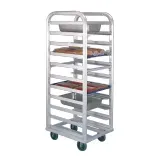 New Age 4337 Lifetime Series Roll-In Bun Pan Rack, heavy duty, (11) wide-angle runners