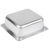 Sixth-size 2.5" deep super pan v stainless steel steam table pan, Vollrath 30622