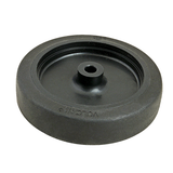 Allpoints 120-1061 Wheel, replacement for casters, standard duty, 4" dia., non-marking black rubber