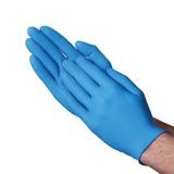 GLOVE NITRILE EXAM POWDER FREE 3.5mil MEDIUM BLUE 10/100/cs