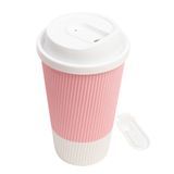 LID W/ PLUG F/ 8-20oz COFFEE CUP PLASTIC CLR 500/cs