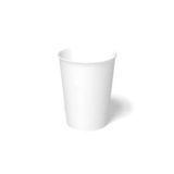 CUP HOT 8oz PE COATED PAPER CARTE BLANC WHITE 1000/cs