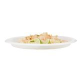 PLATE 10-1/4"dia 3/4"h MWAVE PLASTIC WHITE 50/cs