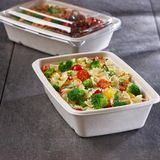 TAKE OUT CONTAINER 36oz CAP 6x9" PULP NATURAL 300/cs