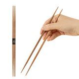 CHOPSTICKS CONTOUR &PAPER BAND 9-1/2" BAMBOO BROWN 1000/cs
