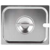 Half-size Super Pan V slotted stainless steel cover, Vollrath 75220