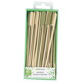 SKEWER BAMBOO 6" PADDLE CMPST NAT RETAIL PACK 50/bx +10bx/cs