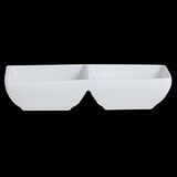 VARICK CAFE TRAY DOUBLE WELL 4OZ (2OZ EACH) 1DZ/CS