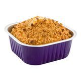 BAKING CUP 10oz 4-1/4"SQUARE 1-1/2"h ALUMINUM PURPLE 100/cs