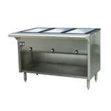 Eagle HT4OB-240-X Spec-Master Hot Food Table, electric, 63-1/2"W, enclosed base with open front, (4) 12" x 20" (dry) wells with individual