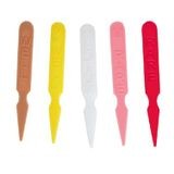 STEAK MARKER "MED-RARE" PINK PLASTIC 1000/bg