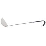 HEAVY DUTY LADLE 4OZ ONE-PIECE SS BLACK GROOVED HOOK 12EA/CS