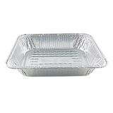 STEAMTABLE PAN 1/2 SIZE 2-1/2"d ALUMINUM 100/cs