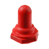 Allpoints 103-1103 Toggle Switch Boot, rubber, red