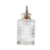 BARFLY BITTERS BOTTLE 3oz 2.1x2.1x4.6"h S/S TOP W/CORK