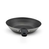 INDUCTION COOKING Fry Pan, 9 3/8" Carbon Steel with SteelCoat x3 non-stick coating, Made in USA, Vollrath 59910