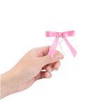 TWIST TIE BOW 3x2-1/2 PRE-TIED POLYESTER SATIN PINK 4000/cs