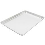 Half-size Wear-Ever heavy-duty aluminum sheet pan with natural finish, Vollrath 9303