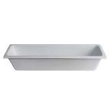 G.E.T. Enterprises IH2/4DWW PAN FOOD CAST ALUMINUM 6.3 X 20.6 X 4D WHITE